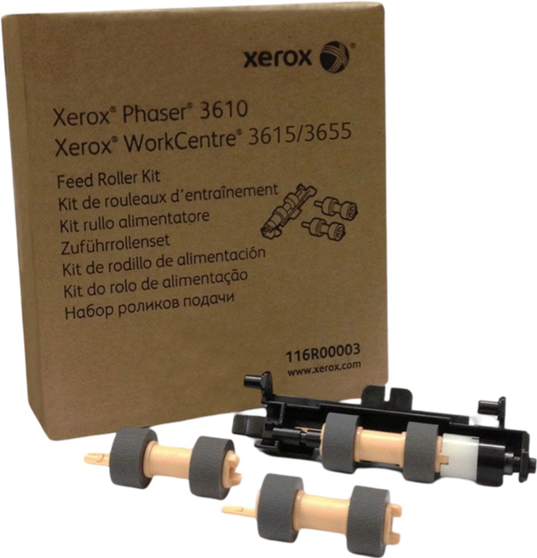 Комплект роликів подачі паперу Xerox 116R00003 Feed Roller Kit 3-pack - зображення 1