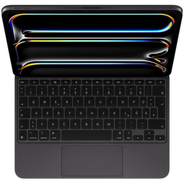 Etui z klawiaturą Magic Keyboard do Apple iPad Pro 11 (M4) German Black (MWR23D/A) - obraz 3