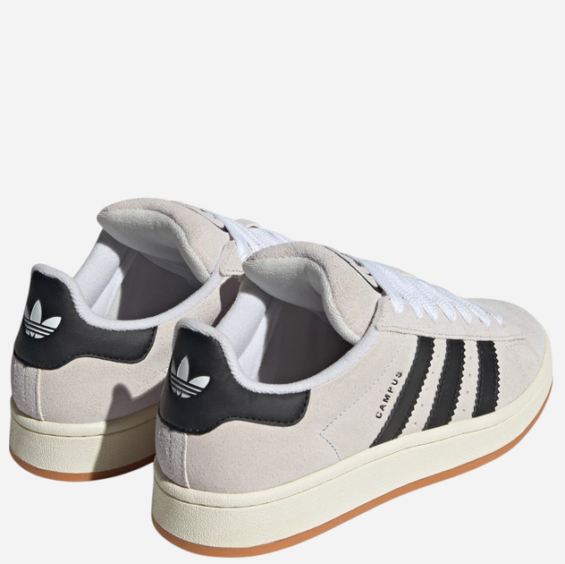 Чоловічі кеди низькі adidas Campus GY0042 39.5 (6UK) Бежеві/Чорні (4066749865481) - зображення 3