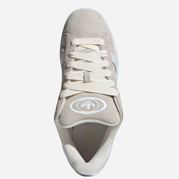 Чоловічі кеди низькі adidas Campus ID1435 39.5 (6UK) Бежеві/Білі (4067888047998) - зображення 5