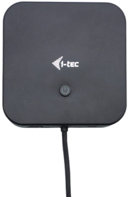 i-tec USB-C HDMI Dual DP Docking Station with Power Delivery 100 W + i-tec Universal Charger 100 W (C31TRI4KDPDPRO100) - obraz 4
