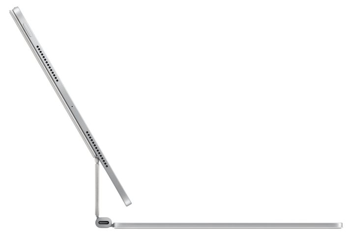 Etui z klawiaturą Magic Keyboard do Apple iPad Pro 11 (M4) US English White (MWR03LB/A) - obraz 5