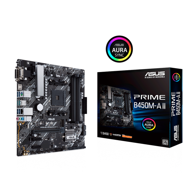Материнская плата ASUS PRIME B450M-A II - изображение 2