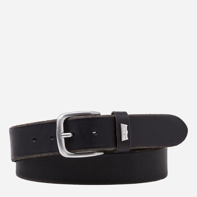 Pasek męski skórzany Levi's D5576-0002 110 cm Czarny - obraz 1