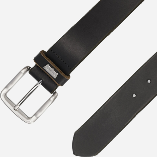 Pasek męski skórzany Levi's D5576-0002 85 cm Czarny - obraz 2