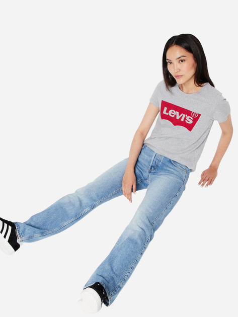 Футболка бавовняна жіноча Levi's The Perfect Tee 17369-1686 XS Core Batwing T (5400970738333) - зображення 4