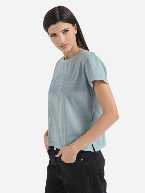 Koszulka damska bawełniana Levi's A8804-0030 S Błękitna - obraz 4