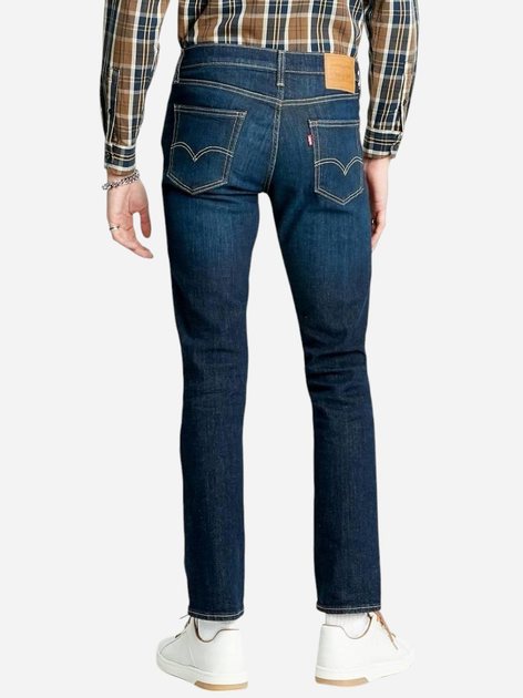 Jeansy slim fit męskie Levi's 511 Slim 04511-4102 34-32 Granatowe (5400816864479) - obraz 2