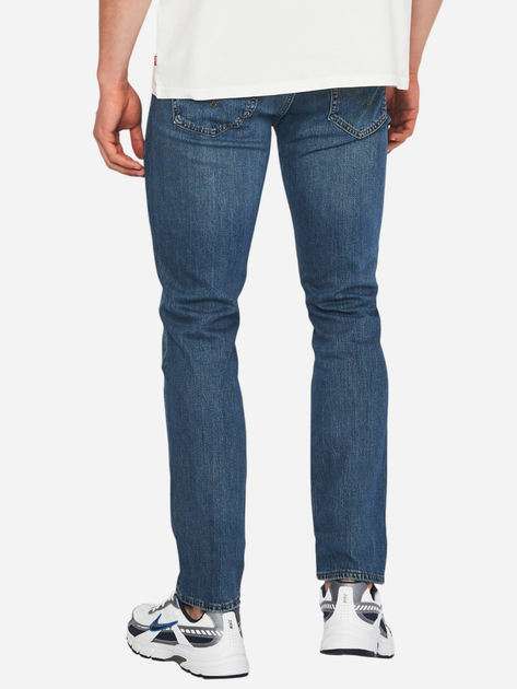 Джинси Slim Fit чоловічі Levi's 511 Slim 04511-5702 31-32 Темно-блакитні (5401128025695) - зображення 2