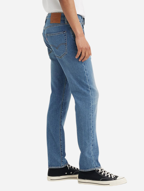 Jeansy regular fit męskie Levi's 29507-1481 32-34 Błękitne - obraz 4