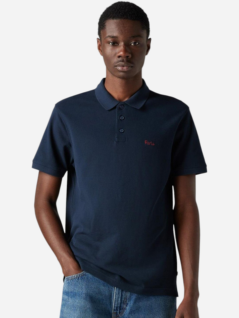 Koszulka polo męska Levi's 35883-0200 S Granatowa - obraz 1