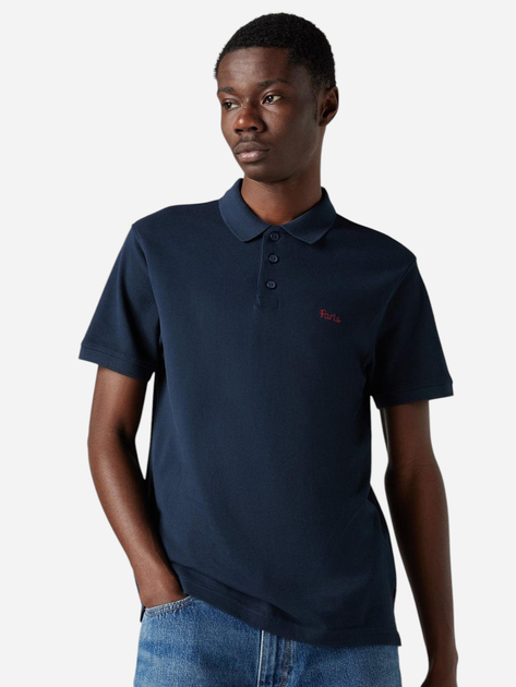 Koszulka polo męska Levi's 35883-0200 S Granatowa - obraz 3
