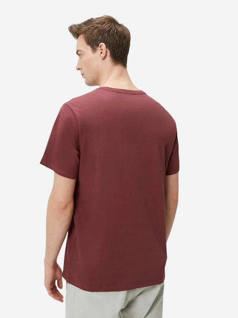 Футболка бавовняна довга чоловіча Levi's 56605-0199 L Бордова (5401157005071) - зображення 2