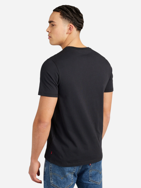 Koszulka męska bawełniana Levi's 22491-1692 2XL Czarna - obraz 2