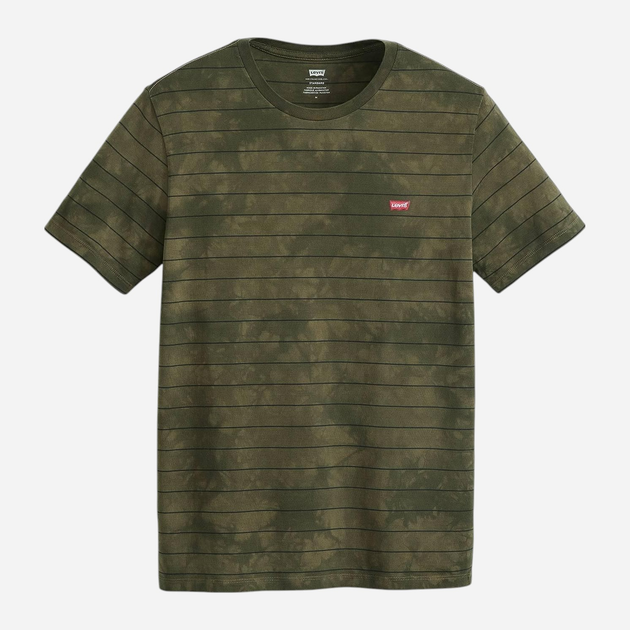 Футболка бавовняна чоловіча Levi's Ss Original Hm 56605-0245 XL Оливкова (5401157516737) - зображення 5