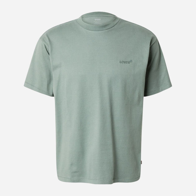 Koszulka męska bawełniana Levi's A0637-0101 M Zielona - obraz 5