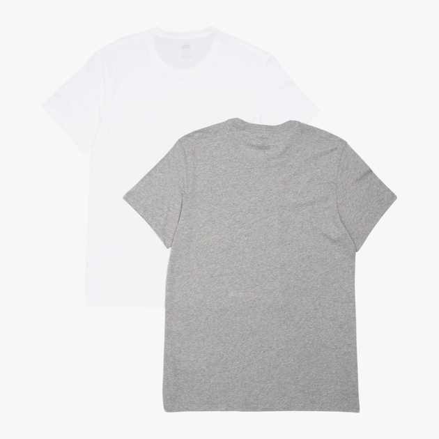 Zestaw koszulek męskich Levi's 79681-0001 M 2 szt Biały/Szary - obraz 7