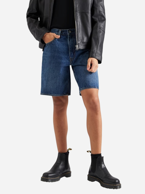 Spodenki męskie jeansowe Levi's A8461-0003 34 Niebieskie - obraz 1