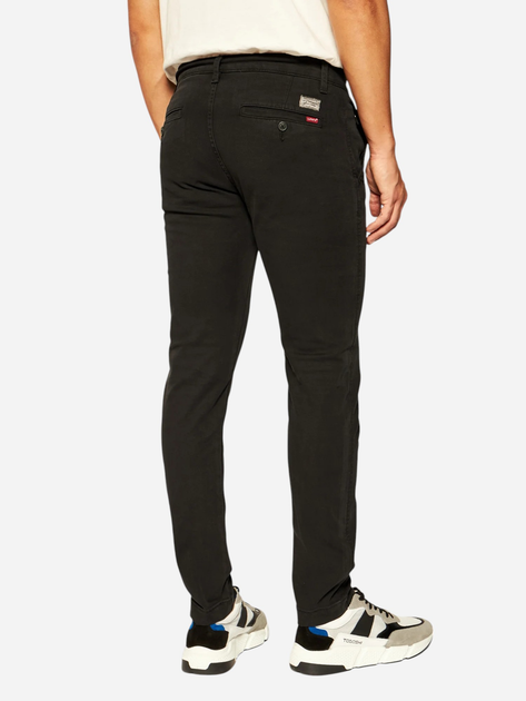 Spodnie chinosy męskie eleganckie Levi's 17196-0005 32-34 Czarne - obraz 2