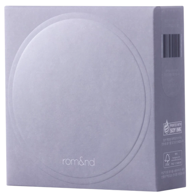 Podkład do twarzy Rom&nd Nu Zero Cushion w poduszce SPF 24 04 Beige 23 15 g (8809625244804) - obraz 3