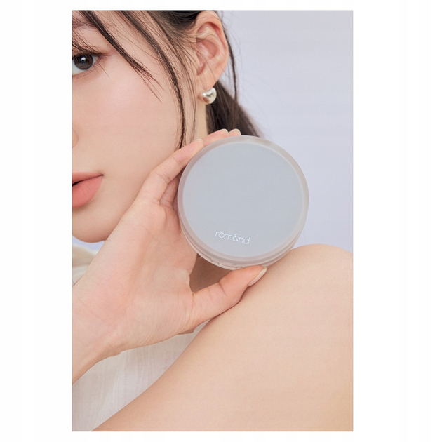 Podkład do twarzy Rom&nd Nu Zero Cushion w poduszce SPF 24 04 Beige 23 15 g (8809625244804) - obraz 7