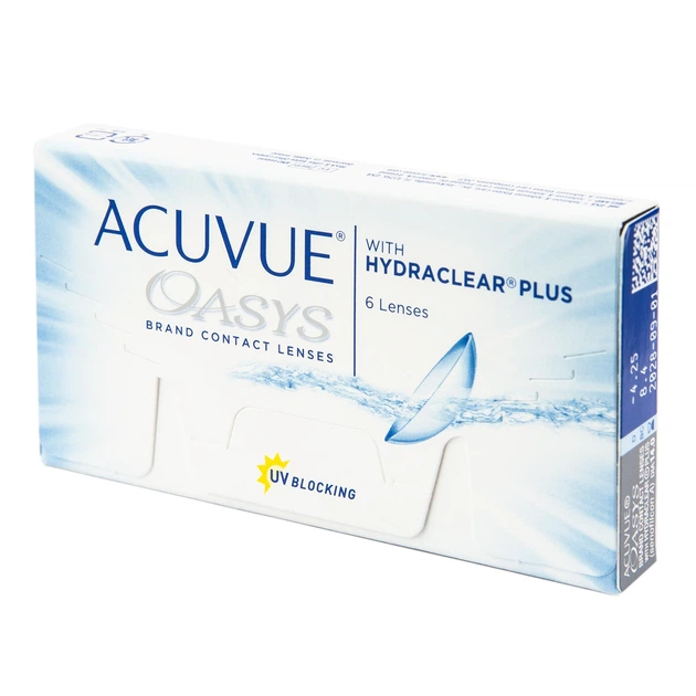 Лінзи Acuvue Oasys (+ 4 \ 6 шт \ 8.4) with Hydraclear plus) with Hydraclear plus \ - зображення 2
