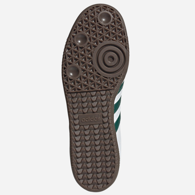 Sneakersy męskie do kostki adidas Samba JH8797 38.5 (5.5UK) Białe/Zielone/Szare - obraz 7