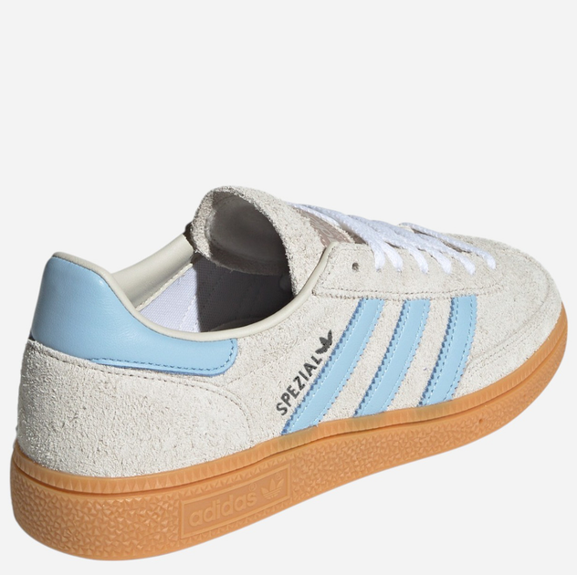 Sneakersy męskie do kostki adidas Handball Spezial JS0241 39.5 (6UK) Beżowe/Jasnoniebieskie - obraz 4