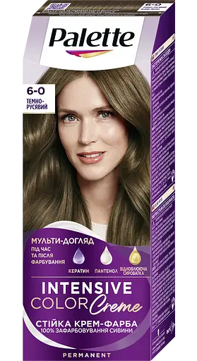 Краска для волос Palette 6-0 Темно-русый (N5) - Фото 1 Краска для волос Palette 6-0 Темно-русый (N5) - изображение 1