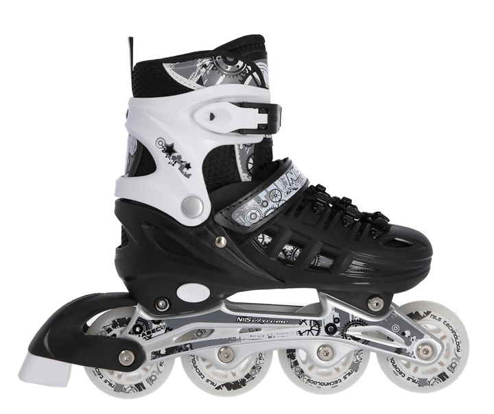 Łyżworolki Nils Extreme 4 w 1 NH10905 35-38 M Czarne (5907695532760) - obraz 3