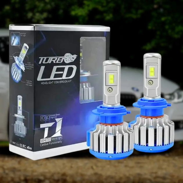LED лампы для фар Т1 Н7 - изображение 4