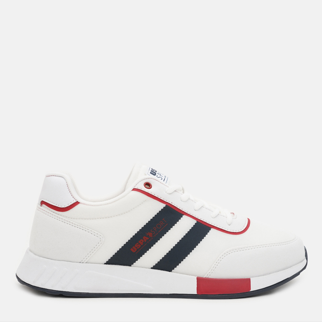Чоловічі кросівки U.S. Polo Assn 4M,Drago 4Fx 101501724 41 27 см Білий\Темно-синій\Червоний від Rozetka на платформі USKIDKA Акція на Чоловічі кросівки U.S. Polo Assn 4M,Drago 4Fx 101501724 41 27 см Білий\Темно-синій\Червоний від Rozetka