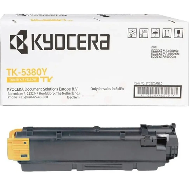 Тонер-картридж Kyocera TK-5380Y Yellow (1T02Z0ANL0) - зображення 1