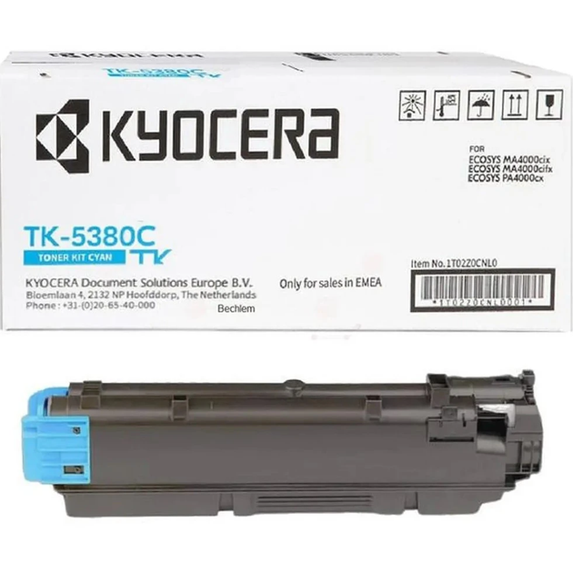 Тонер-картридж Kyocera TK-5380C Cyan (1T02Z0CNL0) - зображення 1