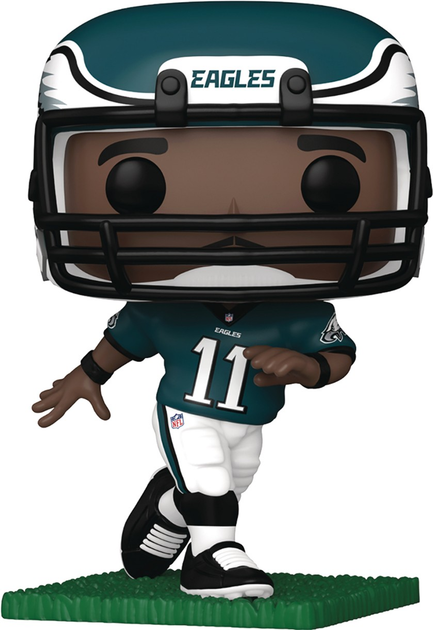 Figurka Funko Pop! NFL Eagles AJ Brown Green and White Uniform 83912 (889698839129) - obraz 2