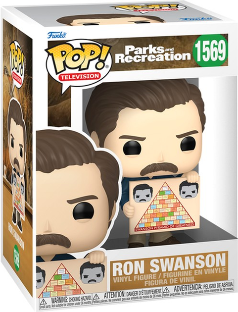 Figurka Funko Pop! TV Parks and Recreation Ron Swanson 80175 (889698801751) - obraz 1