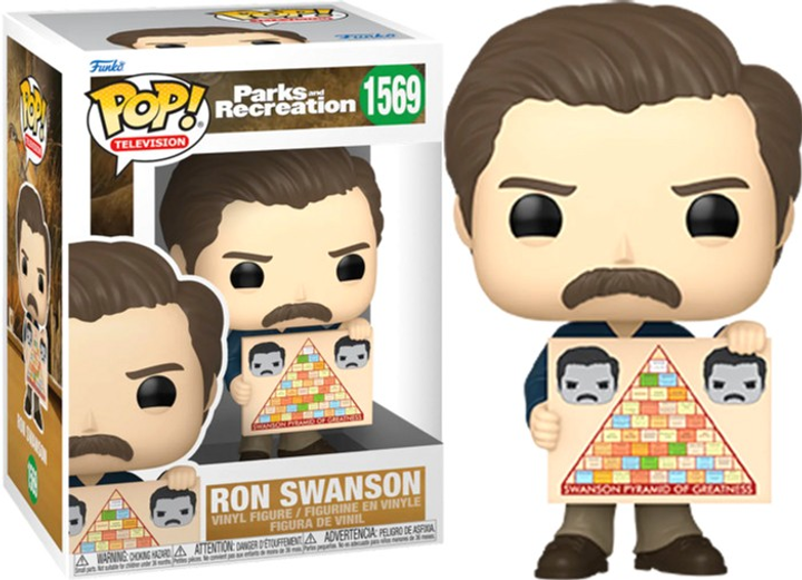 Figurka Funko Pop! TV Parks and Recreation Ron Swanson 80175 (889698801751) - obraz 2