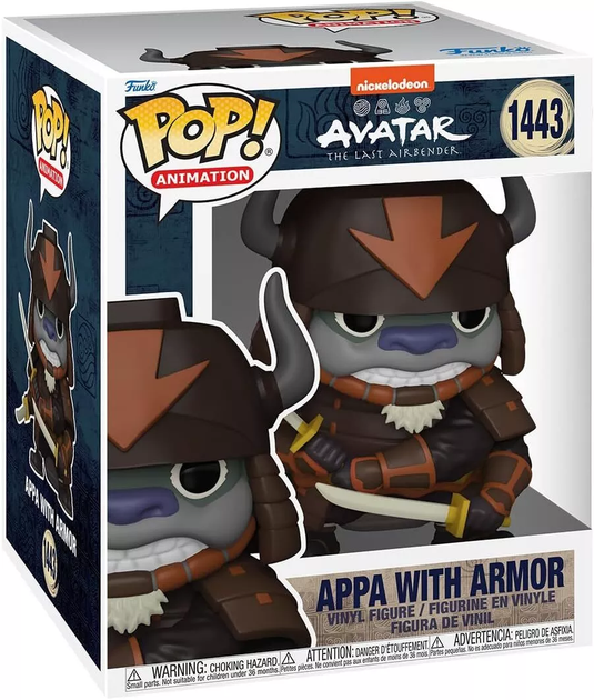 Figurka Funko Pop Super ATLA Appa w/ Armor 72105 (889698721059) - obraz 1