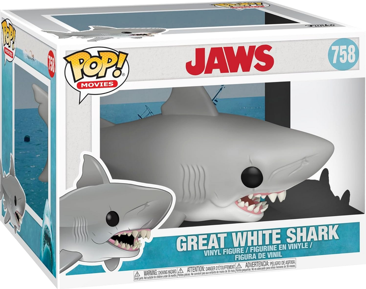 Figurka Funko Pop Movies Jaws 15 cm 38565 (889698385657) - obraz 1