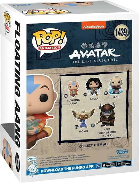 Figurka Funko Pop Animation ATLA Aang w pozycji lewitującej (889698720991) - obraz 3