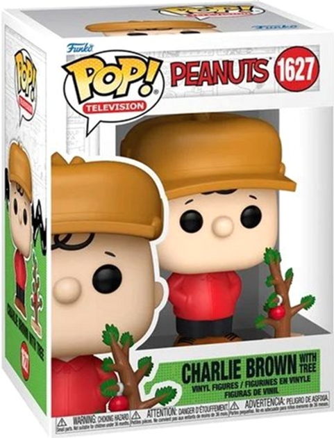 Фігурка Funko Pop! Peanuts TV Specials Movies Чарлі Браун 80013 (889698800136) - зображення 1