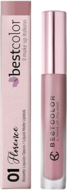 Помада матова рідка Best Color Cosmetics Invincible Matte Liquid 01 Firenze 3.5 мл від Rozetka на платформі USKIDKA Акція на Помада матова рідка Best Color Cosmetics Invincible Matte Liquid 01 Firenze 3.5 мл від Rozetka