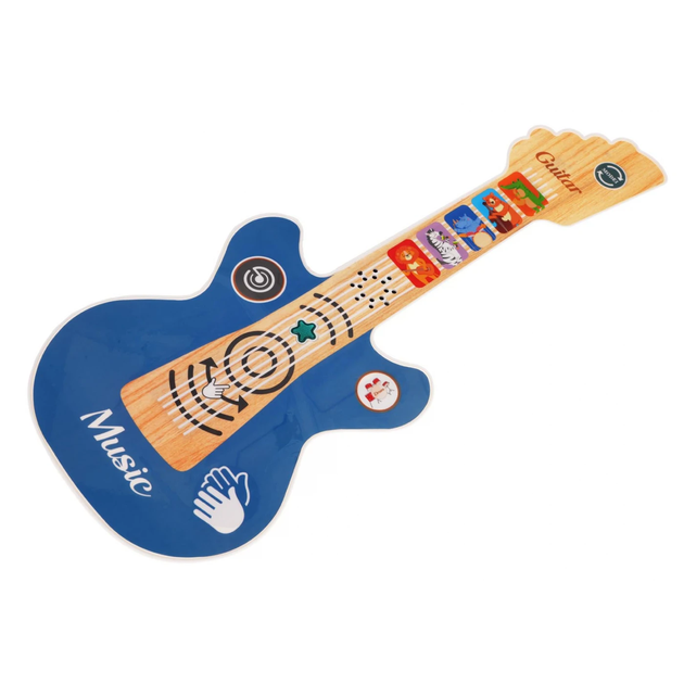Gitara Ramiz dla najmłodszych z funkcją świateł (5903864949148) - obraz 3