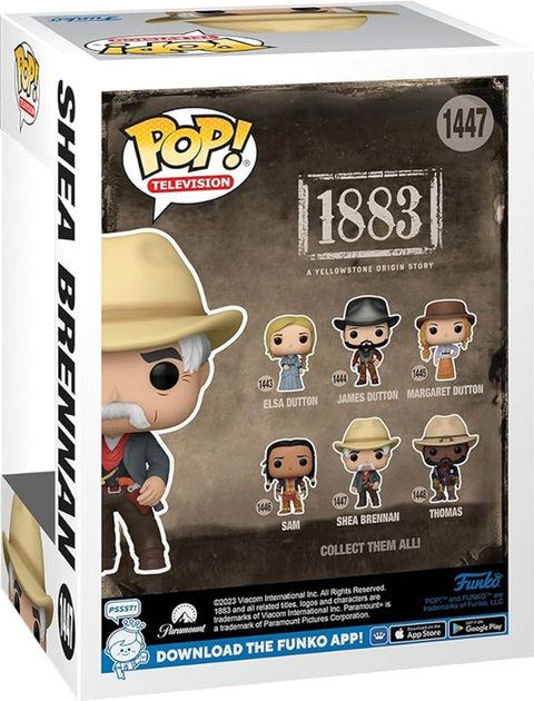 Фігурка Funko Pop TV 1883 Shae Brennan 72198 (889698721981) - зображення 3