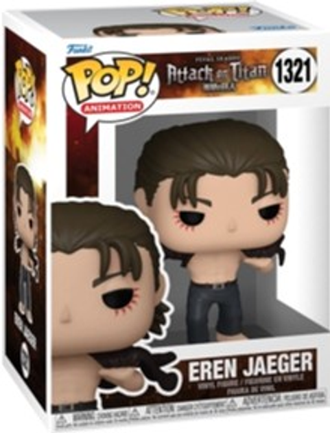 Figurka Funko Pop Animation AoT S5 Eren Jeager 67926 (889698679268) - obraz 1