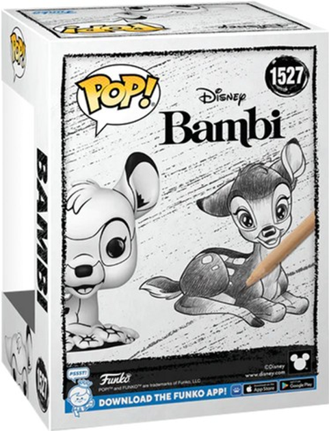 Фігурка Funko Pop Disney Sketched Bambi (889698809474) - зображення 3