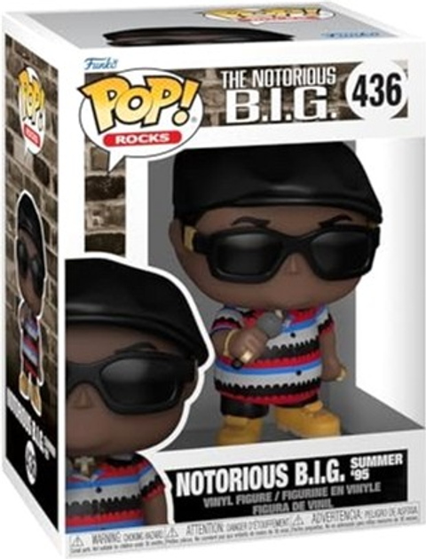 Фігурка Funko Pop Rocks Biggie Beat The Summer Jam (889698838245) - зображення 1