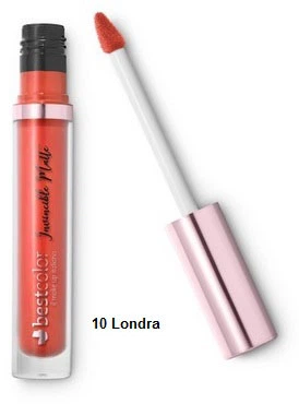 Помада матова жидкая Best Color Cosmetics Invincible Matte Liquid 10 Londra 3.5 мл (8030149710104) - изображение 2