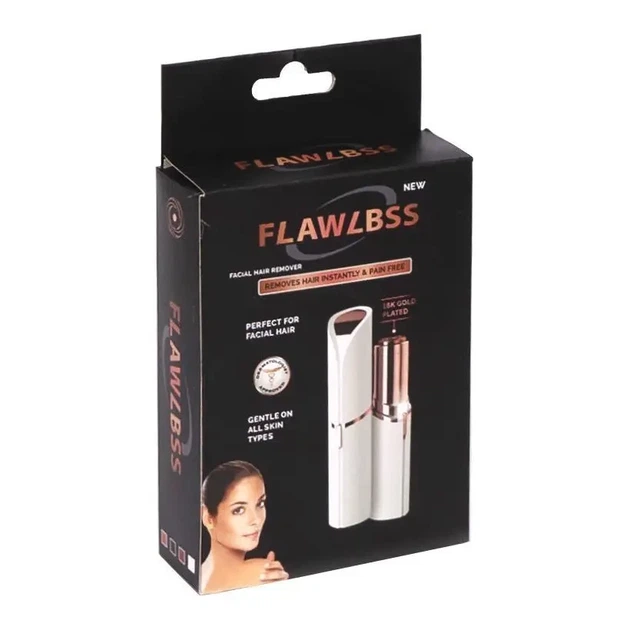 Женский триммер депилятор для лица Flawless Безболезненное удаление нежелательных волос на лице - изображение 6