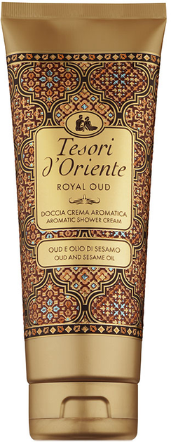 Парфюмированный крем-гель для душа Tesori d'Оriente Royaloud Королевский Уд Йемена, 250 мл - Фото 1 Парфюмированный крем-гель для душа Tesori d'Оriente Royaloud Королевский Уд Йемена, 250 мл - изображение 1